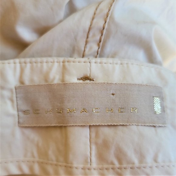 SCHUMACHER Cotton Golden Ivory Cargo Adjustable Pants Medium M - Picture 4 of 8